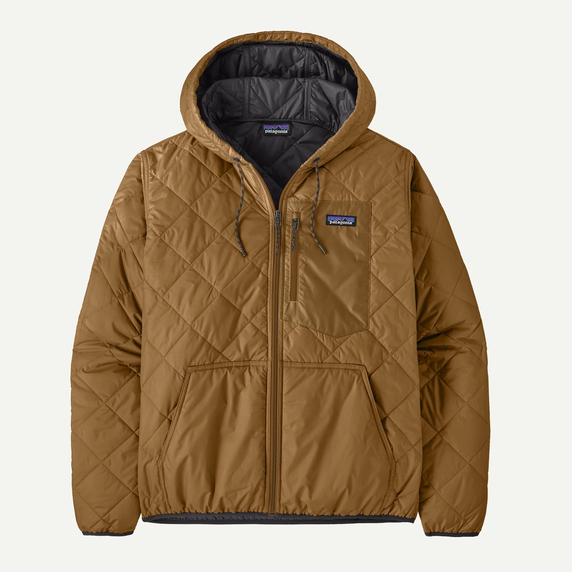M's Diamond Quilted Bomber Hoody
