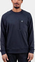 M's Flagship Recycled Grid Fleece Crew